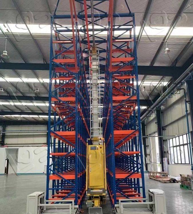 玻璃厂 高层货架 智能立体仓储仓库转运 搁板多层组合图5