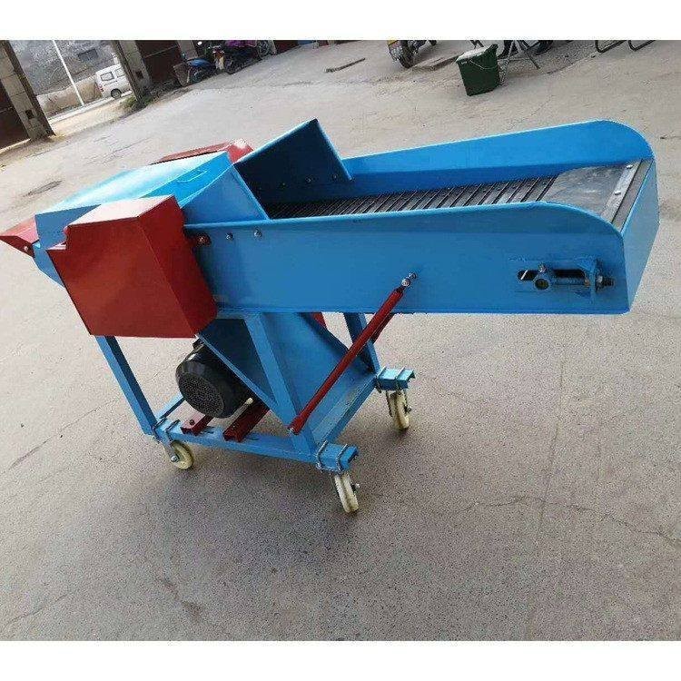 3.8吨卧式干湿两用铡草机 牛羊饲料揉丝机适合养殖场 大牧畜牧图4