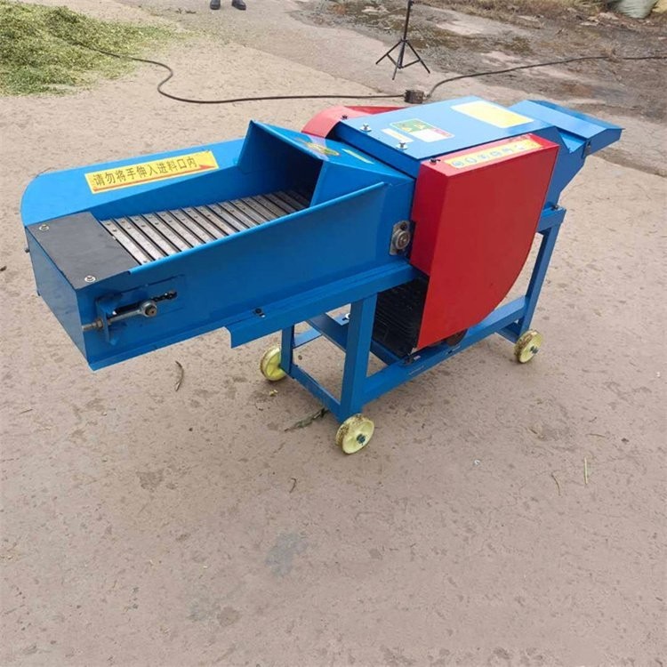 3.8吨卧式干湿两用铡草机 牛羊饲料揉丝机适合养殖场 大牧畜牧图3