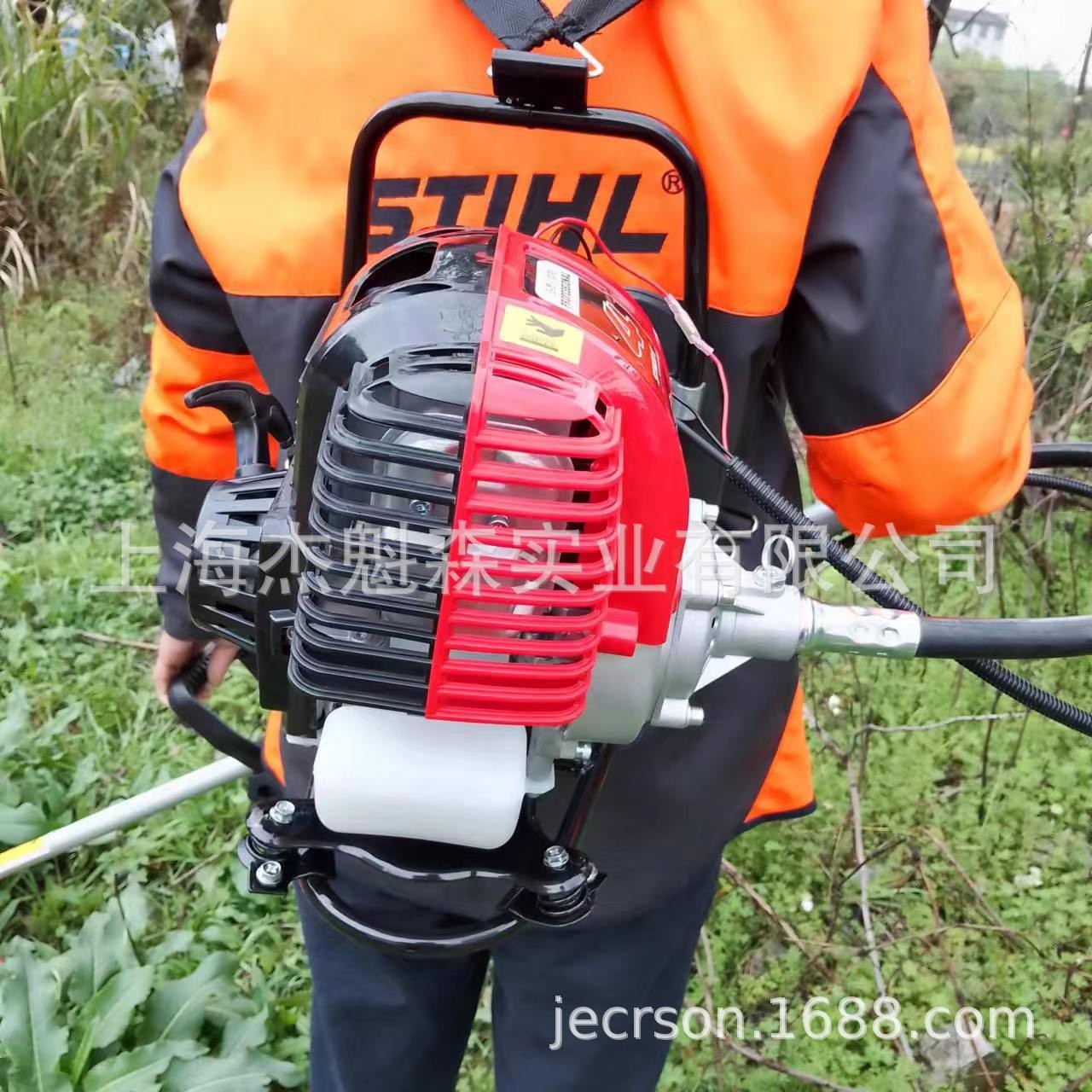 开荒世家背负式四冲程139背负式割草机割灌机多功能开荒除草机图3