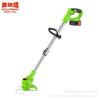 威锐猛充电式21V割草机无刷式锂电打草机家用便携大容量割灌机