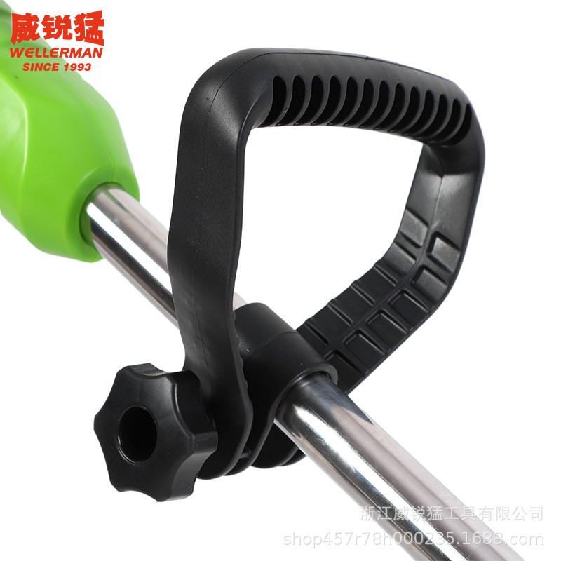 威锐猛厂家直销除草机神器家用全铜无刷电机1300mAh锂电割草机图4