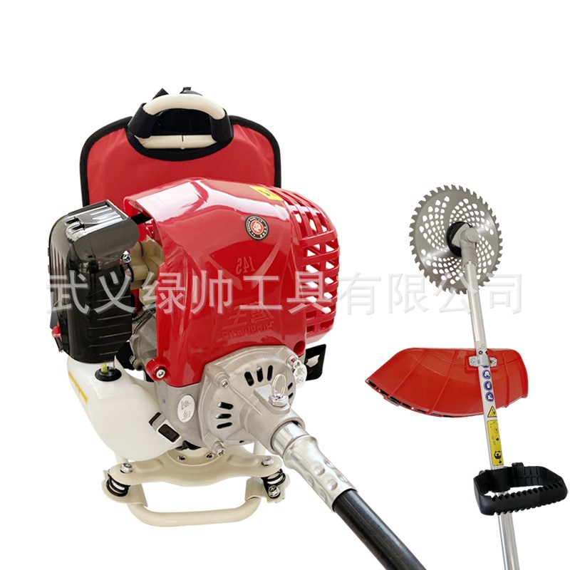割草机四冲程背负式小型多功能家用汽油开蛤农用松土机除草机神器图5