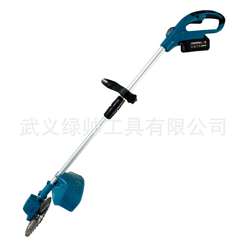 无刷充电式割草机锂电池打草机小型家用多功能电动割草机除草神器图2