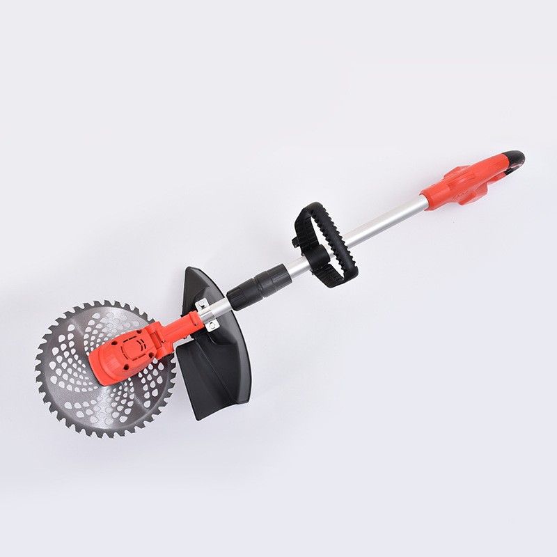 无刷锂电除草机电动割草机多功能小型家用手持锂电充电锄草打草机图2