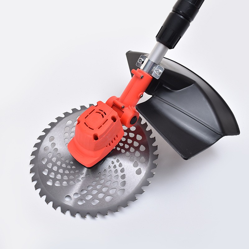 无刷锂电除草机电动割草机多功能小型家用手持锂电充电锄草打草机图3