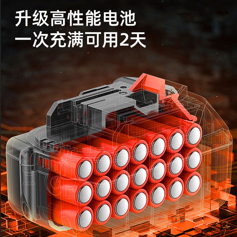 新款手持式锂电电剪刀多功能电动修枝剪充电式单手园林果树电动剪图3