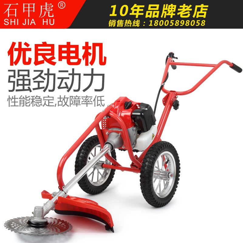 厂家直销手推式汽油割草机多功能小型锄草除草机手扶式松土机家用图4