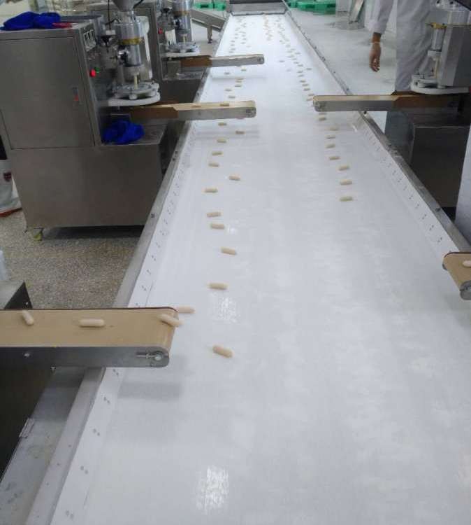 面食加工机械 各类多功能食品包馅机 生产速度快 放心选择图5