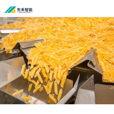 自动化意大利面螺杆挤压成型螺旋贝壳通心粉机器食品生产线