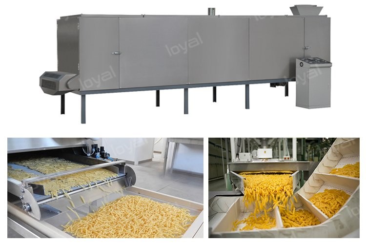 小型通心粉加 工设备出口厂商 生产线 斜切意面设备图2