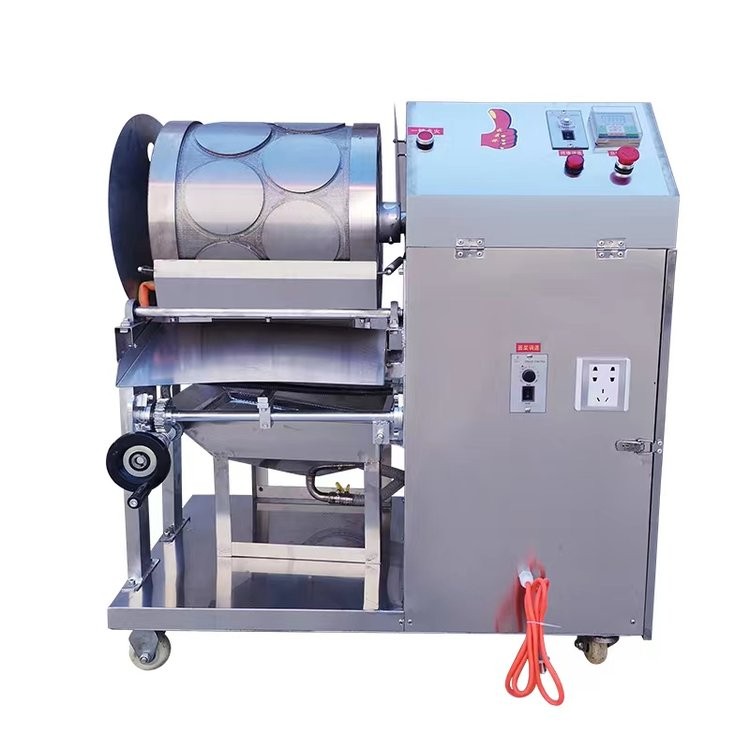 商用烤鸭饼机 全自动春卷皮机 鸭饼制皮机厂家自营春饼千层饼机图4