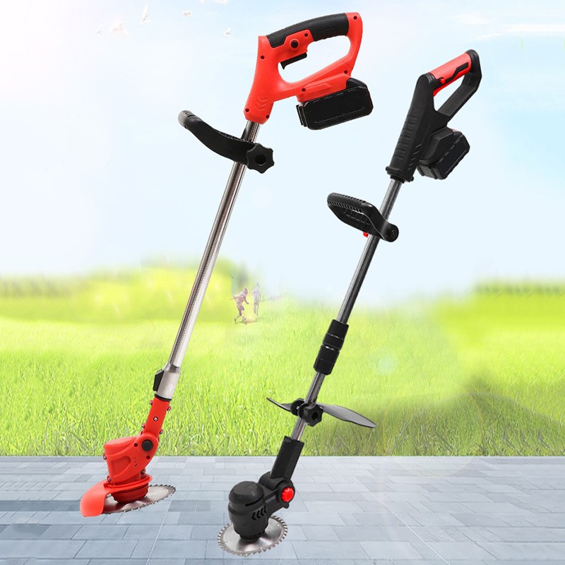 割草机机锂电除草机小型家用手持便携式无线多功能锄草机图3