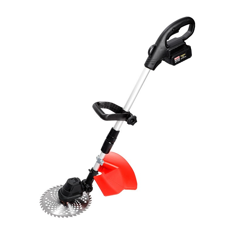 无刷充电式除草机便携锂电割草机手持电动打草机园林修剪除草神器图5