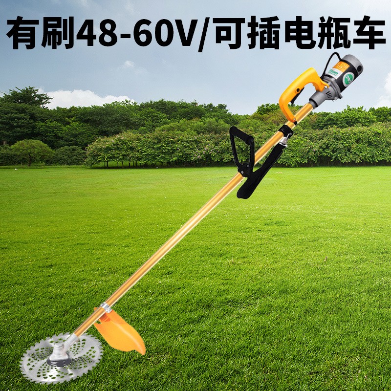锂电多功能割草机24V电动除草机手持充电式割草机园林修剪机图3