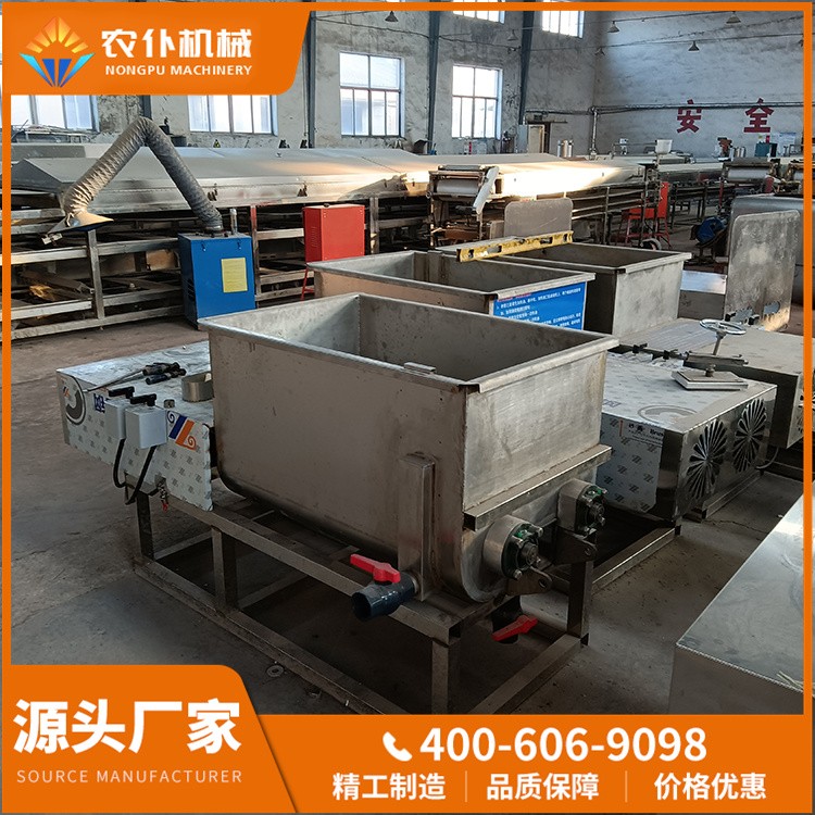 食品加工使用和面洗面一体机 不锈钢材质 耐磨损腐蚀 农仆机械图4