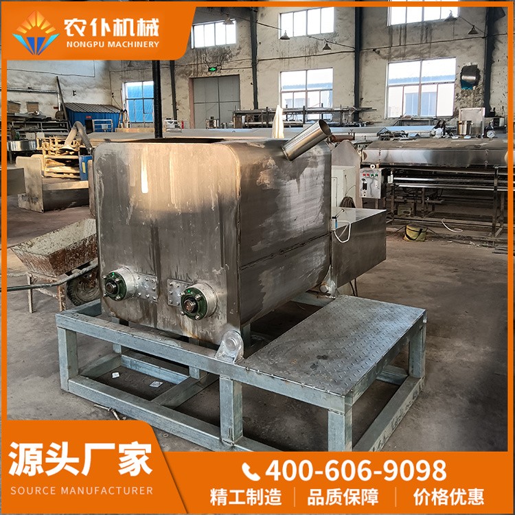 8袋面商用双螺旋洗面机100全自动凉皮和面洗面一体机 不锈钢 农仆图3