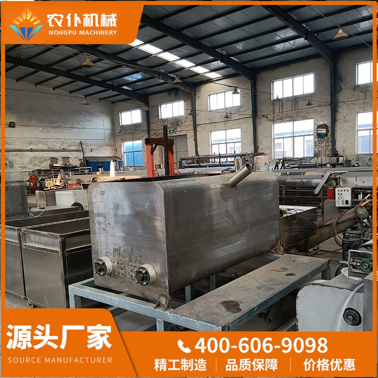 8袋面商用双螺旋洗面机100全自动凉皮和面洗面一体机 不锈钢 农仆图2