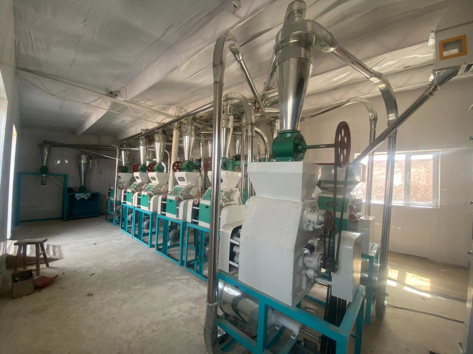 粮都 面粉加工设备 生产面粉设备 石磨面粉机电动 可定制售后完善图4