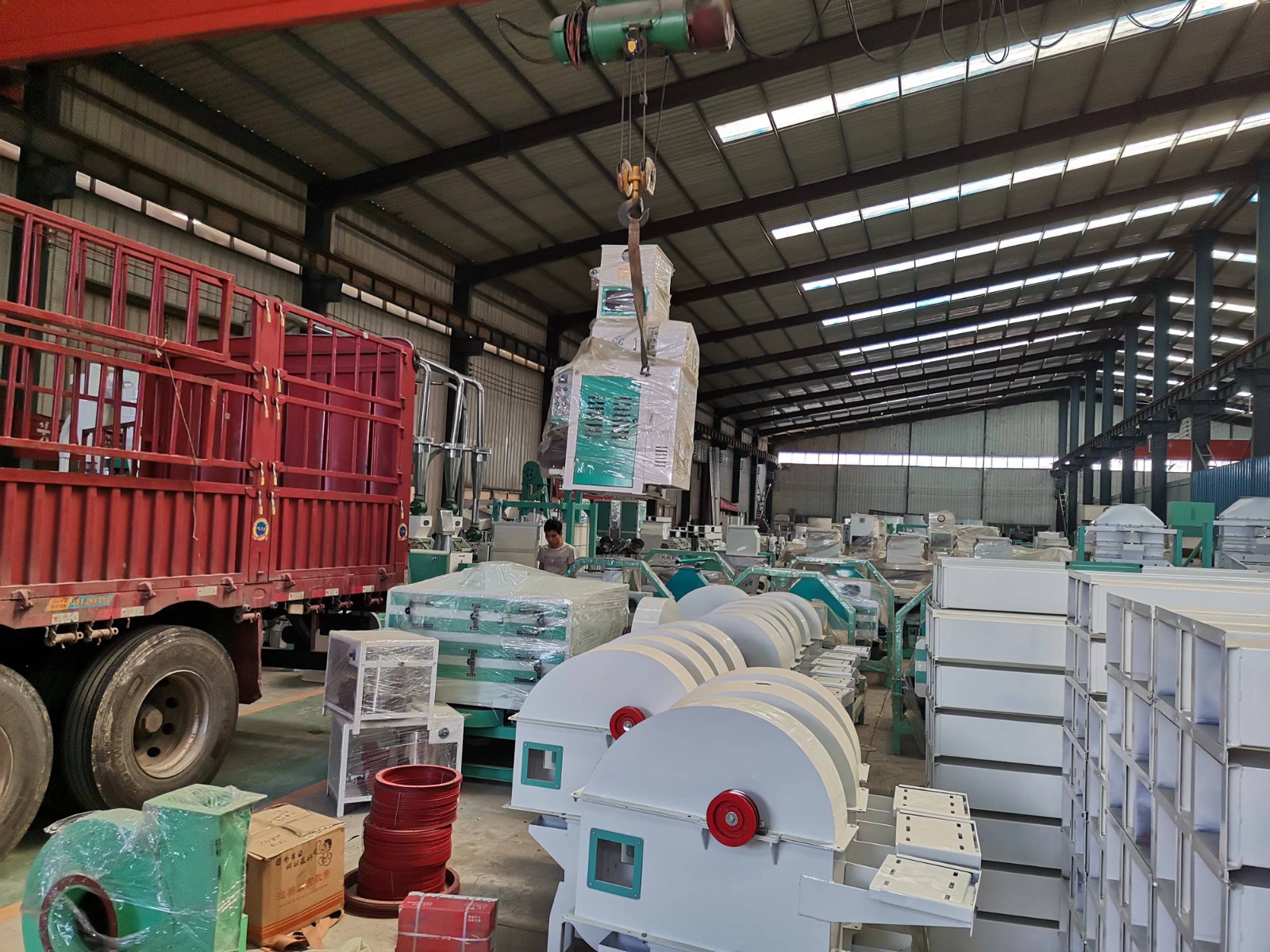 粮都机械 大米加工设备 大米剥壳成套设备 不锈钢材质可定制售后完善图5