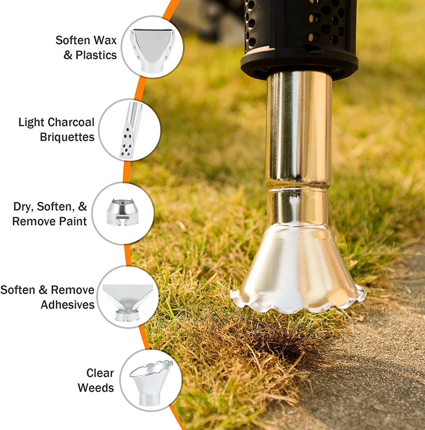 现货 3in1多功能电动烧草机 除草机器Désherbeur Thermique图5