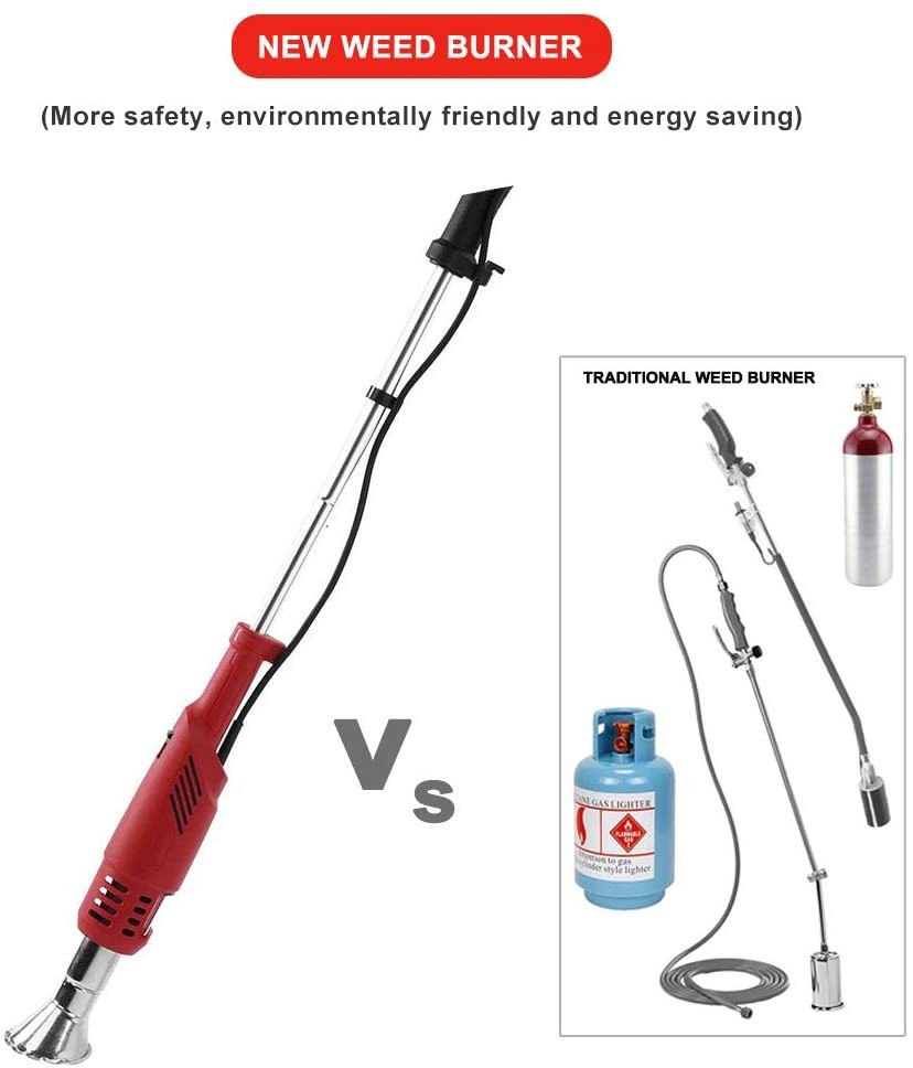【现货】电动杂草烧草机除草机器 Electric WeedBurner Killer CE图3