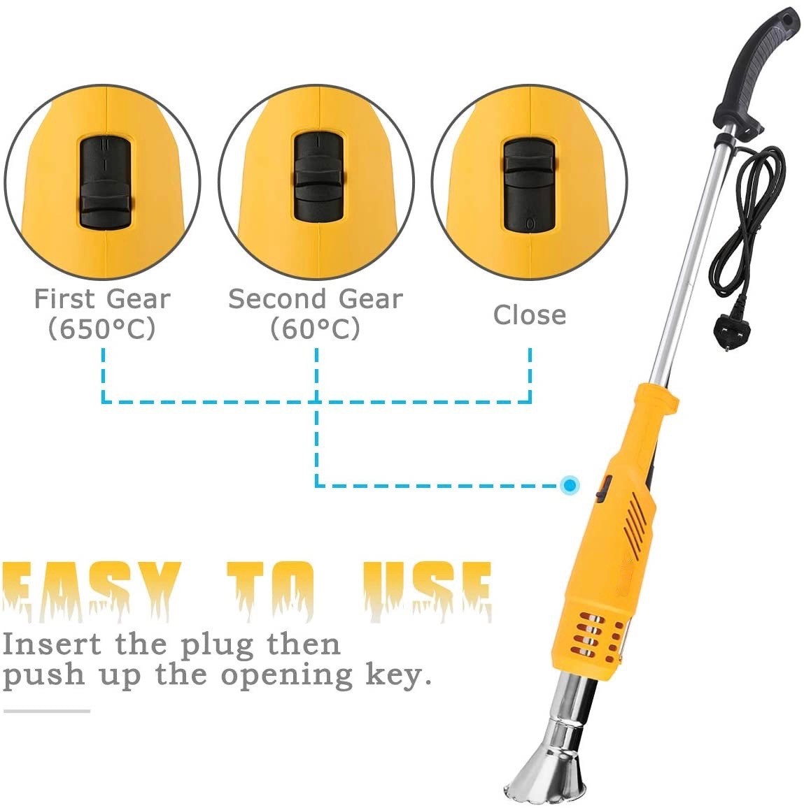 电动烧草机除草机器除杂草 Weed Burner Killer Thermal weeding图2