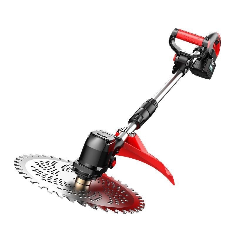 新款无刷大功率锂电割草机手持充电式打草机家用小型多功能除草机图5