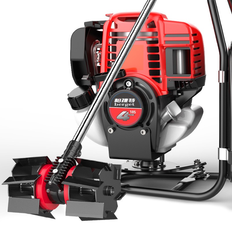 割草机汽油背负式四冲程除草机小型多功能打草机除草松土开沟图5