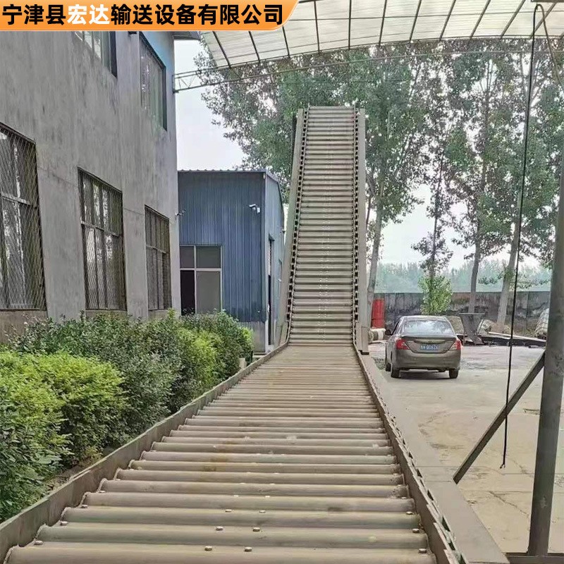 重型鳞板输送机厂家耐高温金属铸件运输链板机矿山碎石鳞板输送机图4