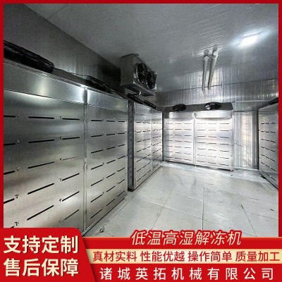鸡鸭鱼低温高湿解冻机 肉禽类解冻房 牛羊肉解冻设备猪肉缓化间