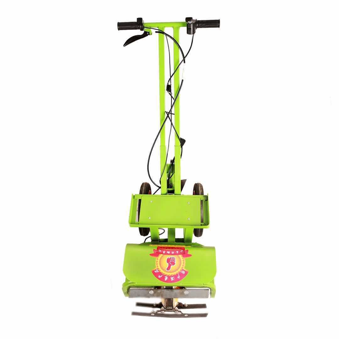 小型充电式锄地机 家用锂电除草机 电动锄草机微耕机除草机图3