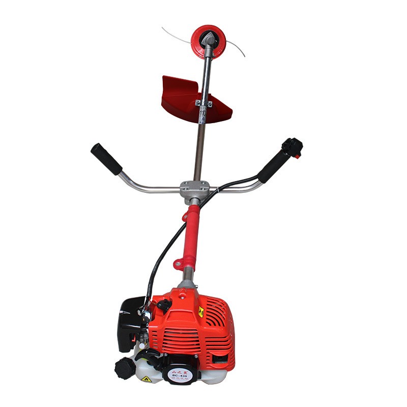 两冲程40-5汽油机小型家用农用多功能侧挂式割草机割灌机果园开荒图2