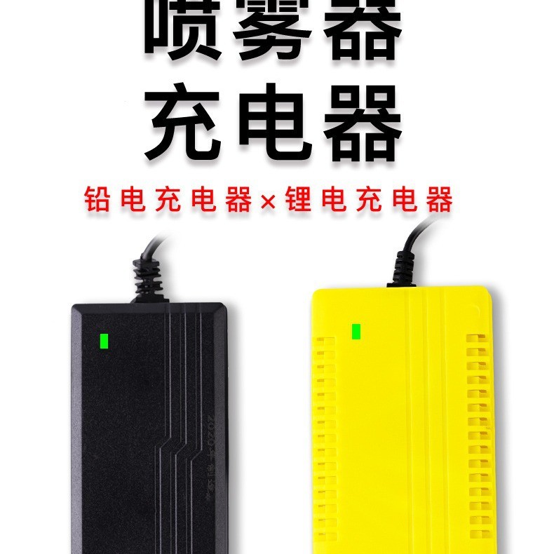 电动喷雾器充电器万能充12V铅酸锂电充电器工厂批发喷雾器配件图2