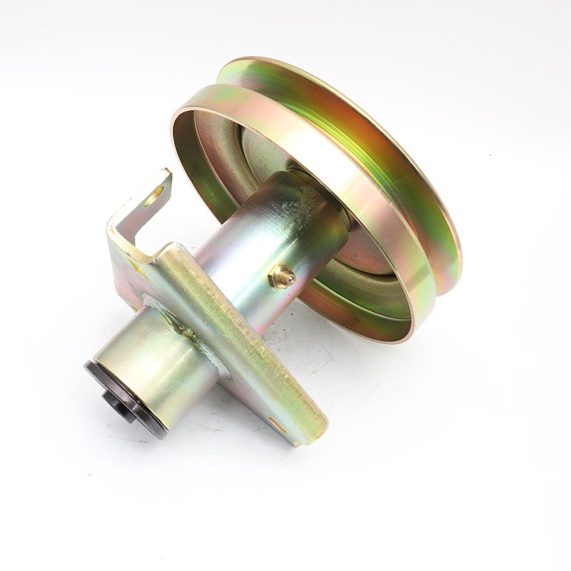 割草机彩锌皮带轮惰轮 AM121324 割草机配件扁平惰轮皮带厂家直供图2