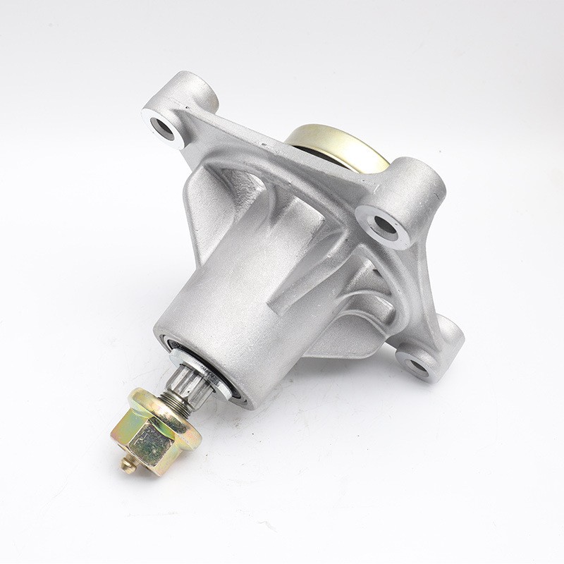 厂家直供 割草机配件604214连刀座坐骑式割草机刀架 割草机主轴图2