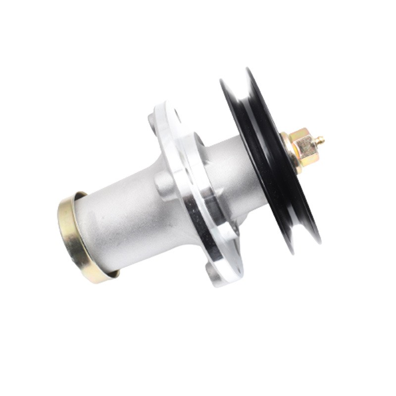 厂家直供 坐骑式割草机铝制主轴刀架带皮轮轴承座半轴割草机配件图5