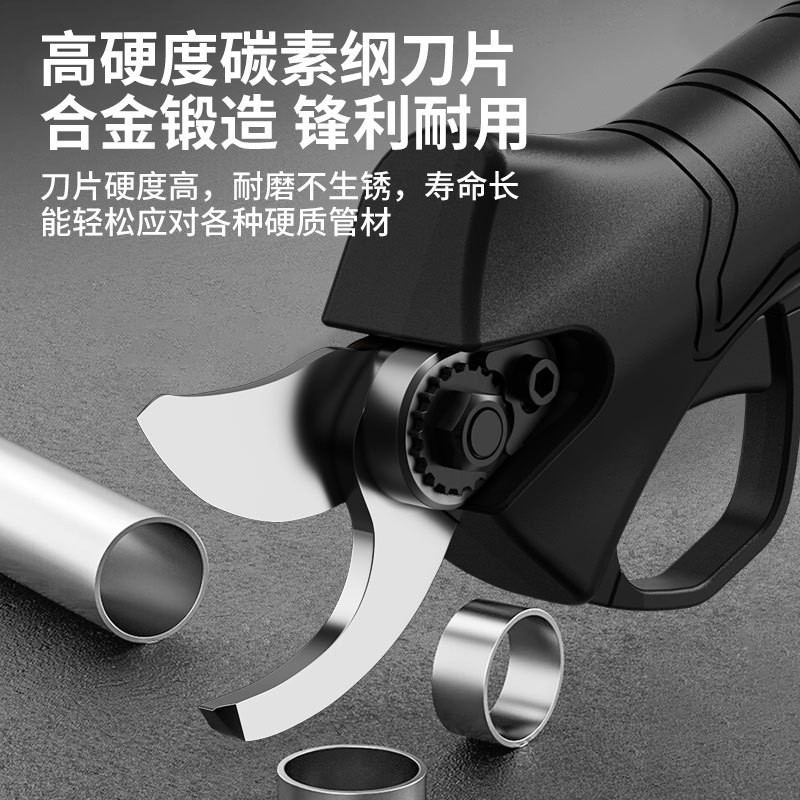 新款电动剪刀园林电动修枝剪果树树枝剪粗枝电剪户外无线便携电剪图2