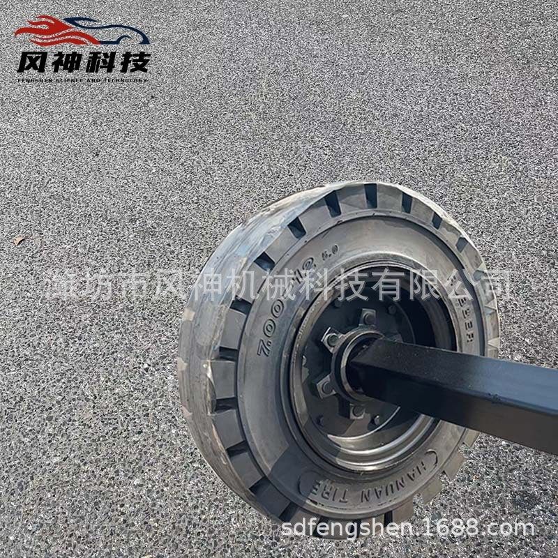 {厂家直销}700-12方轴带轮胎可定作大载重新款活动多多图5