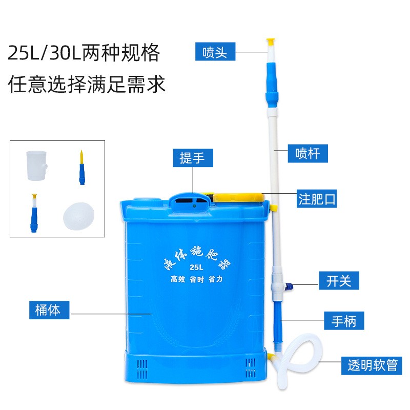 液体洒肥器淋肥器瓜果蔬菜浇肥器追肥器施肥枪农具液态水溶施肥器图3