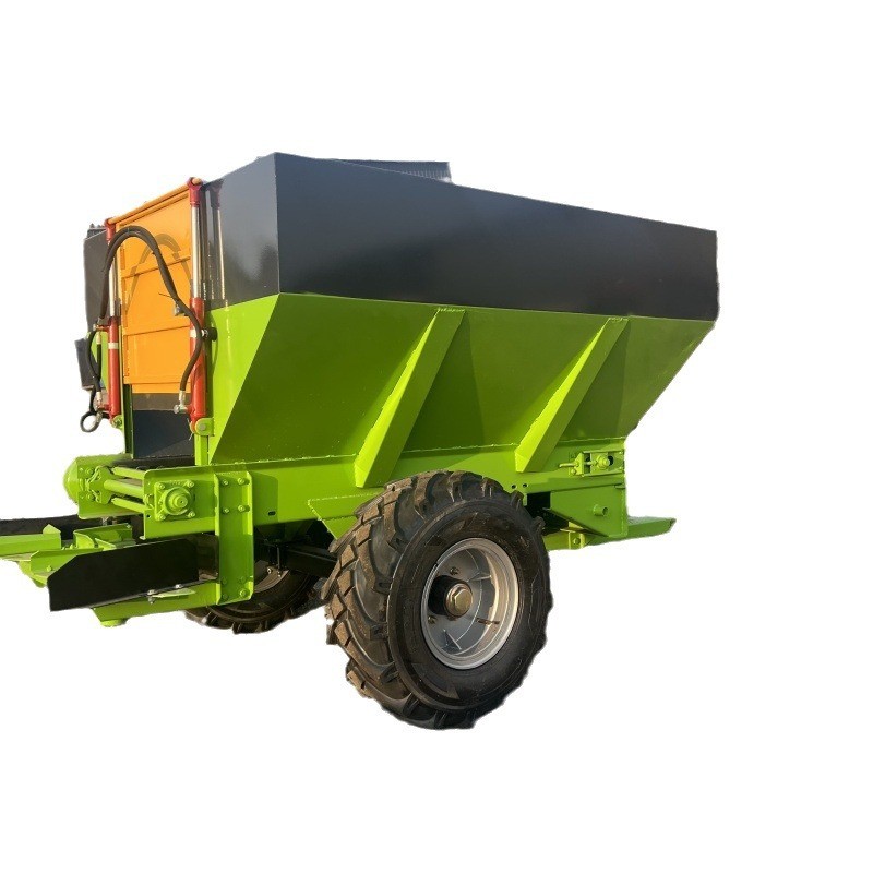 牵引式撒粪车农用施肥机拖拉机拖挂撒肥机干湿粪肥抛粪车撒粪机图5