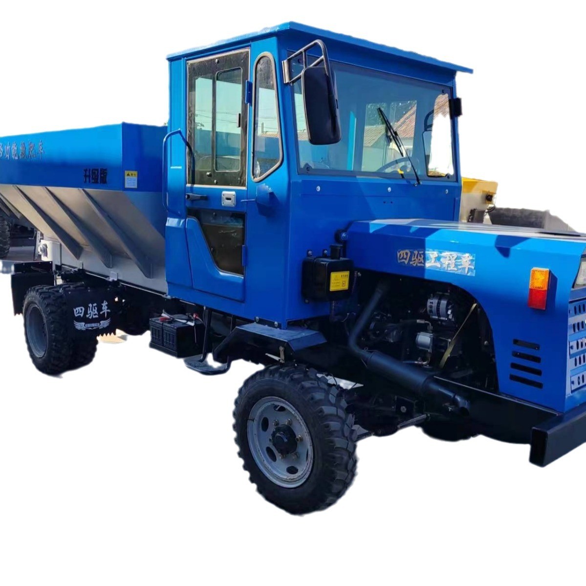 撒粪车四驱撒肥机全自动施肥机器大马力大型自走撒粪机大田农用机图5