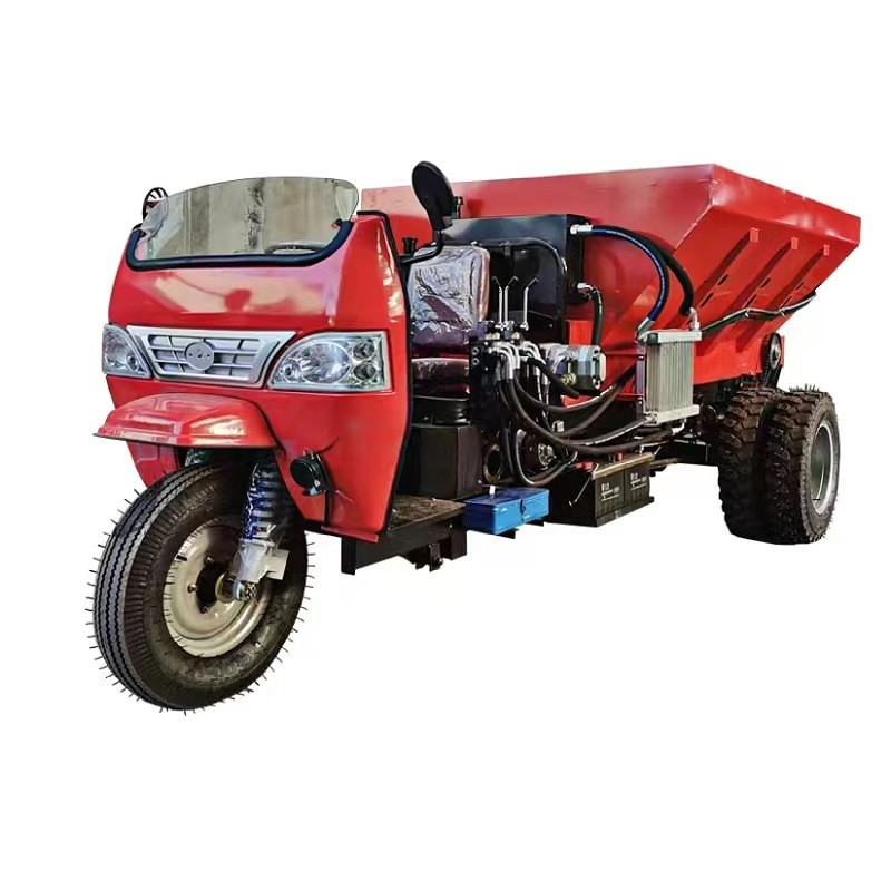 三轮撒粪车多功能施肥机全自动撒粪机果园大棚施肥车省时省力撒粪图4