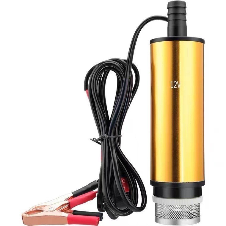 电动抽油泵12V/24伏小型潜水泵抽柴油尿素抽油神器加油泵抽水机图5