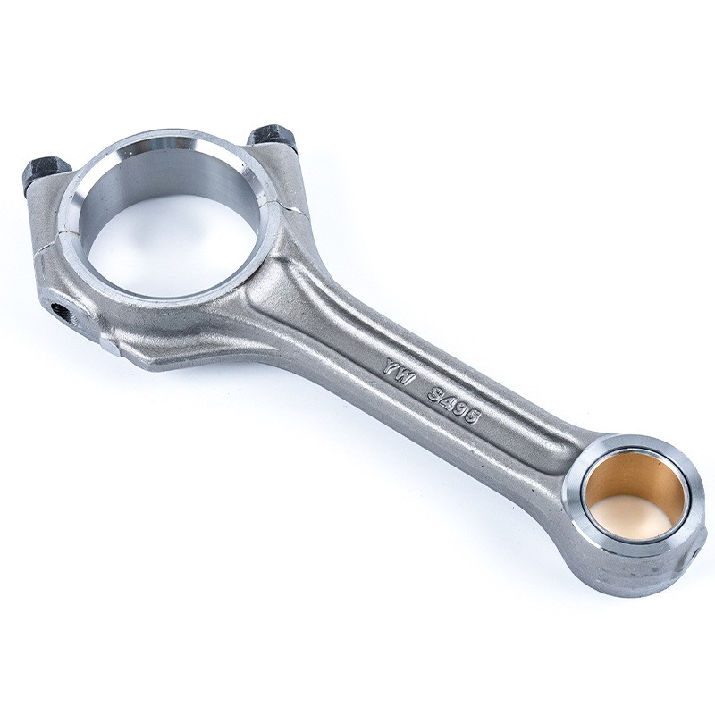 适用潍柴四缸水冷柴油机S495连杆主机配件农机配件加工图2