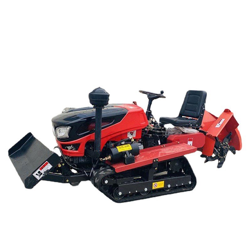 履带式微耕机 多功能微耕机开沟器旋耕机订金 农用果园微耕机图5