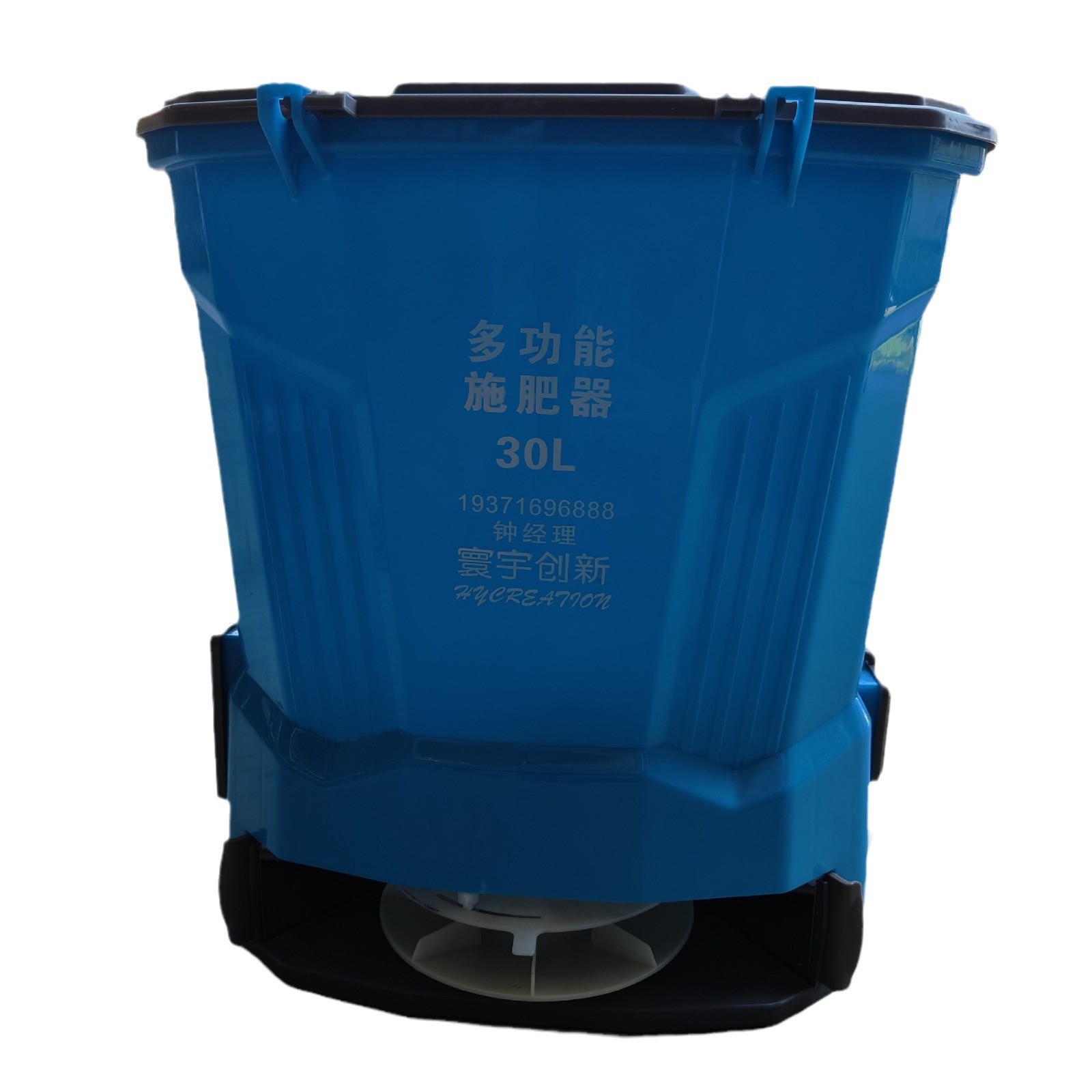 电动施肥器背带式撒肥机施肥农用鱼塘水田果树电动撒肥器厂家图5