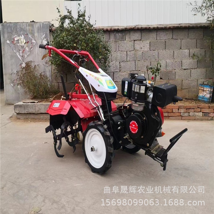 两驱/四驱田园微耕机 小地块硬地开荒旋耕机 果园茶园松土锄草机图2