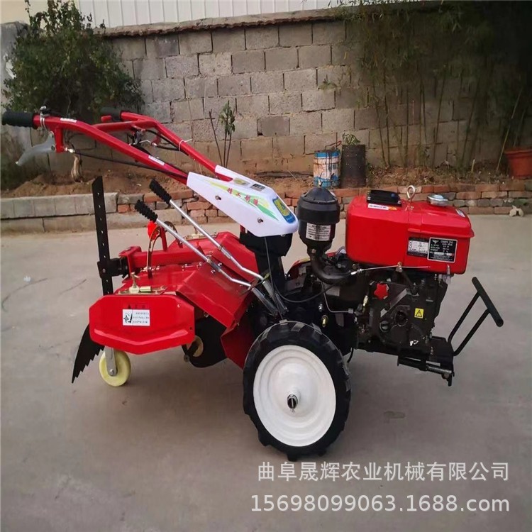 两驱/四驱田园微耕机 小地块硬地开荒旋耕机 果园茶园松土锄草机