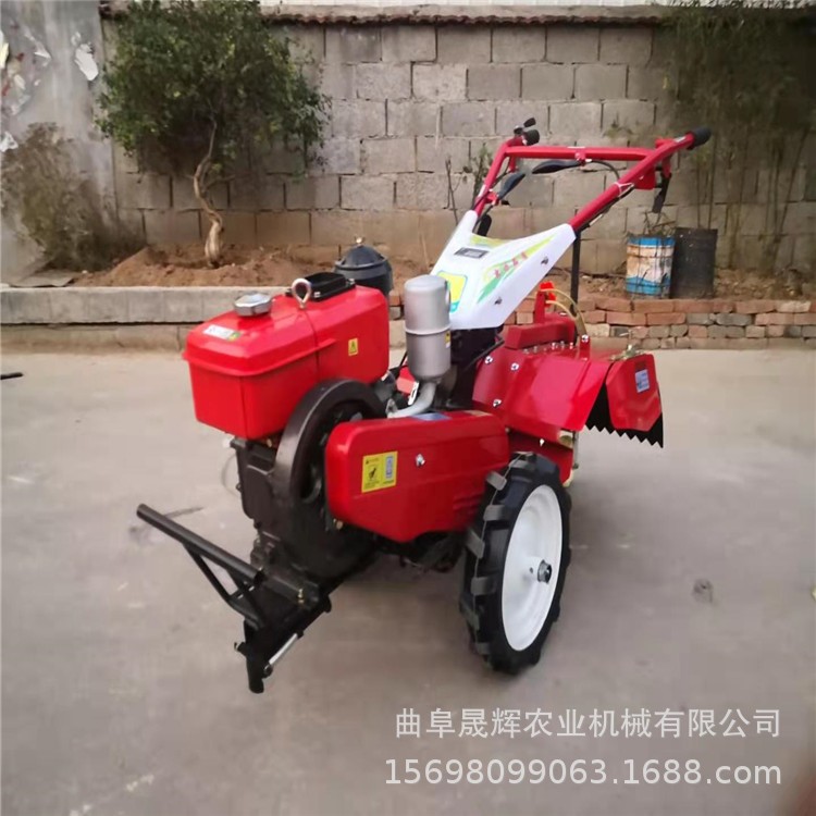 两驱/四驱田园微耕机 小地块硬地开荒旋耕机 果园茶园松土锄草机图3